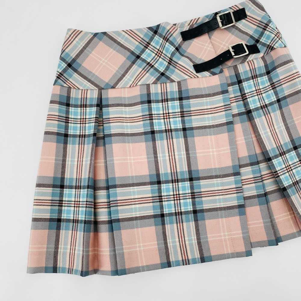 Lochcarron of Scotland Diana Princess of Wales Memorial Rose Tartan Billie Skirt